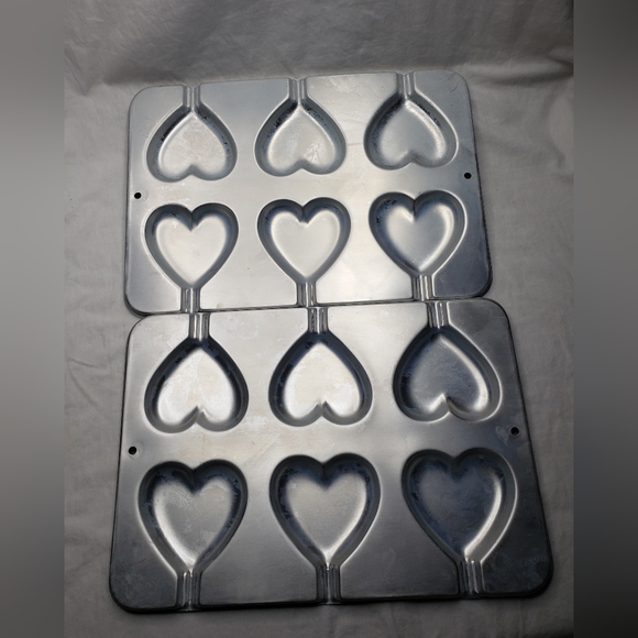 Vintage 1995 Wilton Heart Lollipop Pan 9 1/2" x 13 1/2" - Picture 1 of 4
